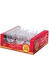 Large Crystal Glass Oil Cup Holders #14 / 9 Pack Burning Time 3 Hours (aprox..)