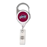 Cleveland Cavaliers Official Retractable Badge Holder Keychain
