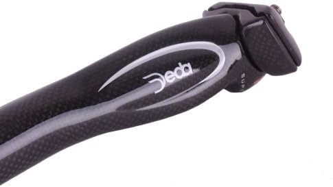 Deda Deda Bike SeatPost Carbon 27.2 300 mm Setback 20 mm Black Road MTB