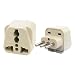 Universal Grounded Travel Plug Adapter for Italy Uruguay