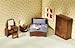 Calico Critters Master Bedroom