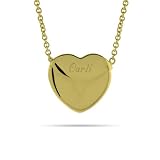Gold Vermeil Heart Envelope Locket