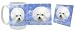 Bichon Frise Mug & Coaster Gift Box Combo - Dog/Puppy/Canine Edition Beverage Drinkware