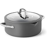 Calphalon 1831240 Simply Easy System Nonstick Dutch Oven, 5-Quart, Gray