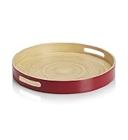 Bamboo Spun Round Tray