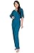 KOH KOH Womens Short Sleeve Wide Leg Long Pant Suit Jumpsuit One Piece Romper
