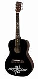 First Act MG364 36 Designer Acoustic Steel String Guitar with Tribal Graphics