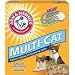 3 PACK ARM & HAMMER MULTI-CAT CLUMPING LITTER, Color: UNSCENTED; Size: 20 POUND