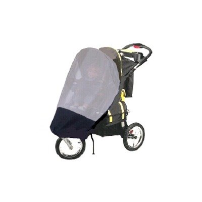 GoGoBabyZ Single Jogging Stroller Sun - Wind and Insect Stroller Cover - Stroller Not Included