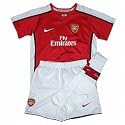 Arsenal Home Little Boys Kit 09/10 Size L (6-7 Years)