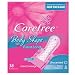 Health & Personal Care : Carefree Body Shape Extra Long, Unscented - 38 Pantiliners / pk,12 packs