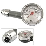 Car Truck Motorcycle Dial Type Tire Air Pressure Gauge