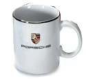 Porsche White Logo Mug