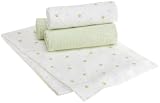 Carters Wrap Me Up Receiving Blanket - 4 Pack - Sage Ecru