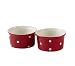 Spode Baking Days Set of 2 Ramekins 4 inch - Red
