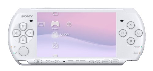 【数量限定】PSP「プレイステーション・ポータブル」 パール・ホワイト(PSP-3000PW) 特典 PSNカード(1,000円分)付き