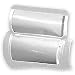 Football Quarterback Wrist-Coach Stores Plays White