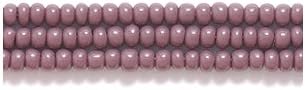Preciosa Ornela Czech Seed Bead, Opaque Dark Purple, Size 11/0