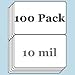 10 Mil Butterfly Pouch Laminates - 100 Pack