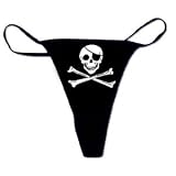  : Pirate Thong Panties - Jolly Roger