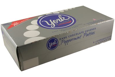 York Peppermint Patties 36 - 1.4oz Bars by Hershey