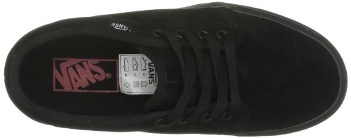 Vans Unisex 106 Vulcanized trainer black/black V99ZBKA 10.5 UK