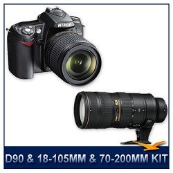 Best Deals Nikon D90 Width 70-200 Combo