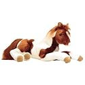 Breyer Patches Resting Plush Chestnut Pinto Filly