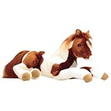 Breyer Patches Resting Plush Chestnut Pinto Filly
