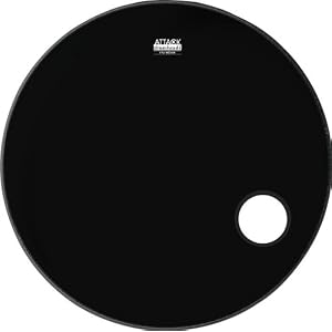 Attack 1-Ply No Overtone Ported Black, 22 by