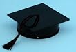 3 inch Graduation Hat Cake Decoration- 10 Pack