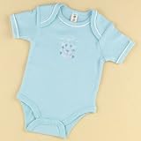 Blue W/tiger Baby Romper