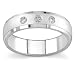 14k White Gold or Yellow Gold Diamond Wedding Band, 6mm (H/SI2, 1/6 ct. tw.)