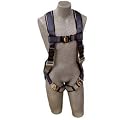 DBI/SALA 1107976 ExoFit Full Body Fall Protection Harness, Medium Size Back D-Ring with Quick-Connect Buckles