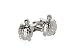 Turtle, Tortoise, or Terrapin Silver Cufflinks with Presentation Box