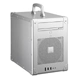LIAN LI アルミ製 Mini-ITXケース(電源なし) シルバー PC-TU200A