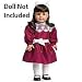 American Girl Samantha's Red Taffetta Holiday Christmas Dress for 18" Doll
