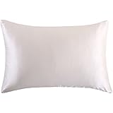 OOSILK Toddler Pillowcase 100% Natural Mulberry Silk Pillow Case for Baby Hypoallergenic 13"x18",IVORY