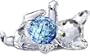 Swarovski Crystal Crystal Kitten Lying 631857