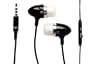 Emartbuy � Negro Manos Libres Est�reo En O�do Manos Libres Con Micr�fono Adecuada Para Lg Optimus P960 L9