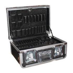 Platt 19"x13"10"fab.poly. Black Attache Tool Case