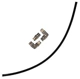 AVI Macroline Hose Kit - 1 Foot - Black