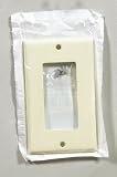 Decora 1 Gang Wallplate Hard Plastic Urea