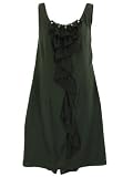 Nine West Dress, Sleeveless Cascading Ruffle