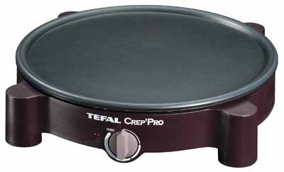 Tefal PY 7000 Crepe Pro Crepesmaker Rot-Braun