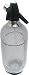 Classic Glass Mesh Soda Siphon - 1 Quart (Liter)