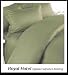 Royal Hotel's Solid Sage 1200 Thread Count 4pc Queen Bed Sheet Set 100% Egyptian Cotton, Sateen Solid, Deep Pocket, 1200 TC