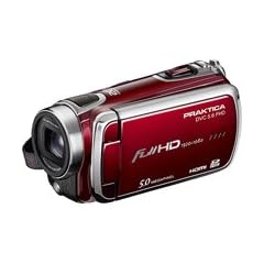 Praktica DVC 5.6 FHD Full-HD-Camcorder rot