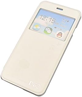 iPhone 6/6s Plus Case,Ultra-thin Fashion Simple Luxury High Quality Smart Window View Premium pu Leather Cover Case for iPhone 6/6s plus (5.5 Inch) (white)