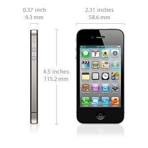 Newest Apple iPhone 4 MD146LL/A 8GB Black For Verizon (No Contract) Sealed: Electronics